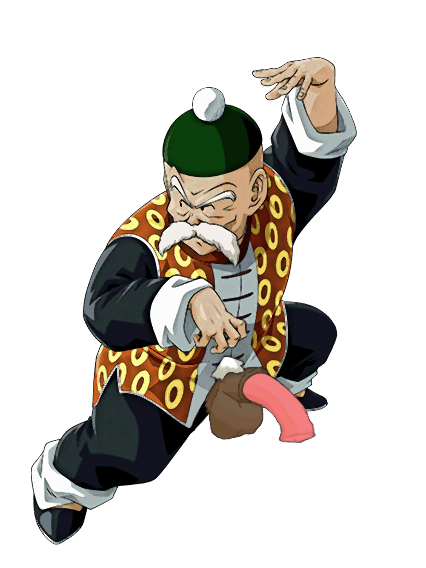 dragon_ball edit edited grandfather grandpa_gohan horsecock male older_male pubic_hair