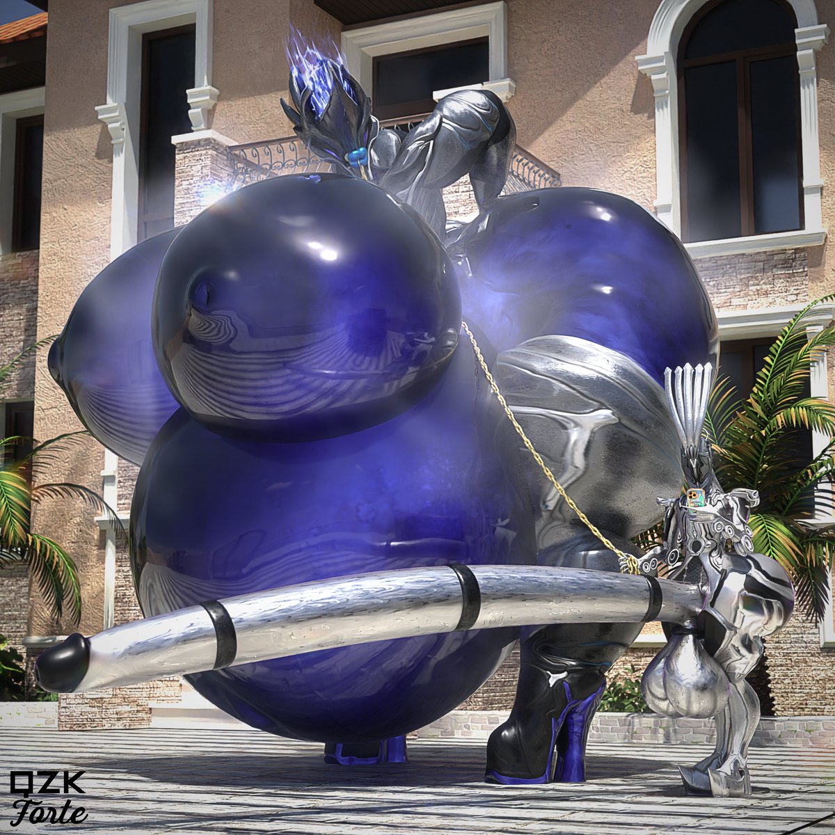 bbw, big breasts, big penis, breasts, cleavage, ember (warframe), ember heirloom (warframe), female, huge breasts, huge cock, hyper breasts, hyper penis, hyper pregnancy, nipples, overweight, penis, pregnant, qzk forte, ready to pop, tagme, thick thighs, warframe, wide hips
