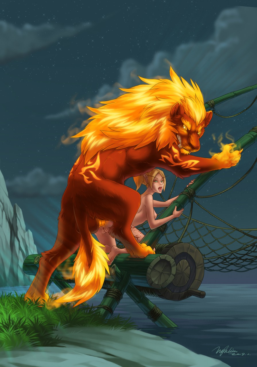 2019 alori anal anal_sex balls bestiality blizzard_entertainment blonde_hair blood_elf blood_elf_mage breasts claws day detailed_background druid druid_feral druid_of_the_flame duo elf felid female female_penetrated feral feral_druid feral_on_female feral_on_human feral_penetrating feral_penetrating_female feral_penetrating_human grass hair hi_res human_female humanoid hyhlion knot lion magic_user male mammal night nonhuman_male_on_human_female outside pantherine penetration penis sex sky smile straight tribal_spellcaster video_games warcraft world_of_warcraft yellow_eyes zoophilia