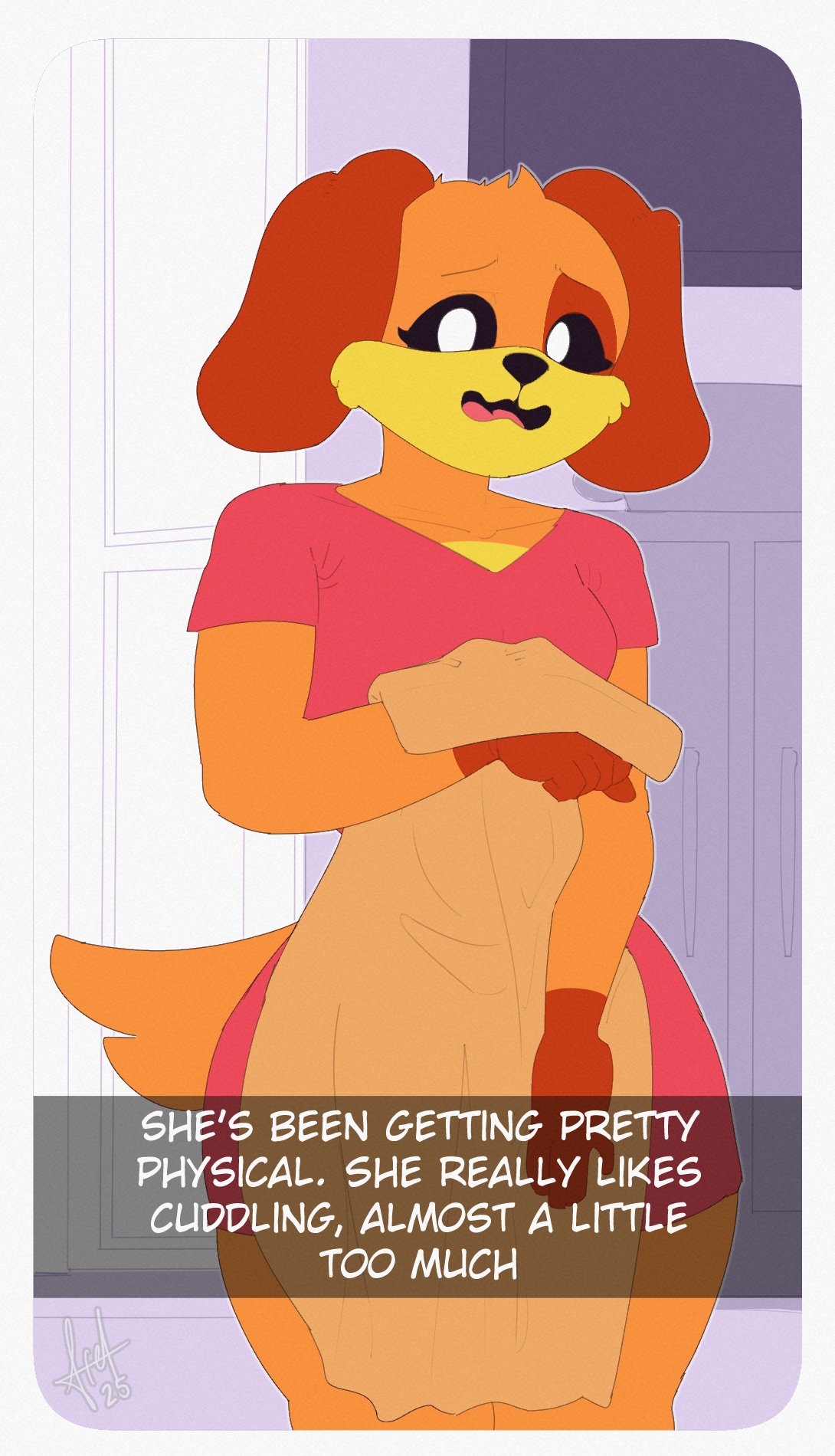 afelwft dogday_(poppy_playtime) dogday_real_was_here female leading_up_to nilly_(theycallhimcake) not_porn poppy_playtime smiling_critters solo tagme theycallhimcake