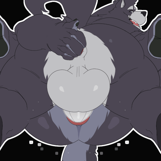 1:1 adastra adastra_(series) amicus_(adastra) anal anal_fingering anal_sex animated ball_slap balls balls_deep bara barazoku bodily_fluids duo fangs fingering gay genital_fluids genitals male male/male male_only male_penetrated mating_press morinetsu penetration precum sex short_playtime slap teeth tongue