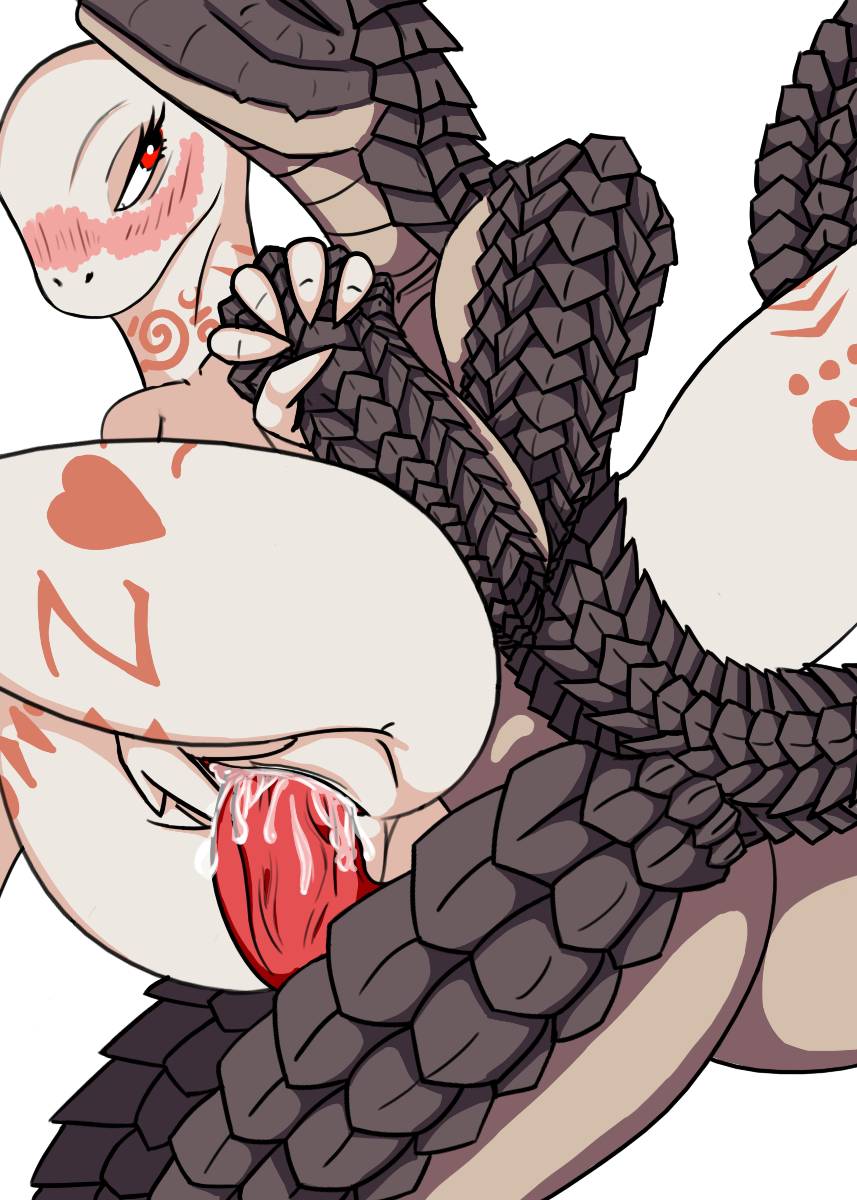 albino alpha_channel anthro anthro_on_anthro anthro_penetrated anthro_penetrating anthro_penetrating_anthro blush brown_scales closed_eyes crusch_lulu duo eyelashes female female_penetrated from_behind_position half-closed_eyes interlocked_fingers lizard lizardman_(overlord) male male_penetrating markings multicolored_scales overlord_(maruyama) penetration penis poherist pussy red_eyes red_penis reptile scales scalie sex simple_background straight tan_scales transparent_background two_tone_scales vaginal_penetration zaryusu_shasha