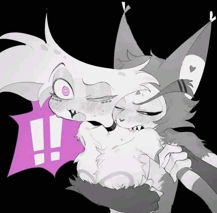 angel dust (hazbin hotel), gay, hazbin hotel, husk (hazbin hotel), tagme