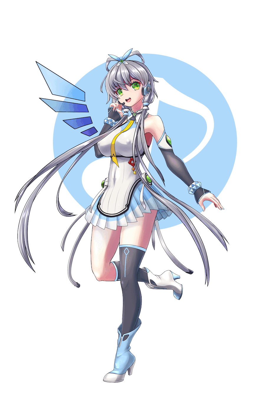 animated bodysuit bondage kasei_kumoko latex_clothing luo_tianyi tagme undressing vocaloid