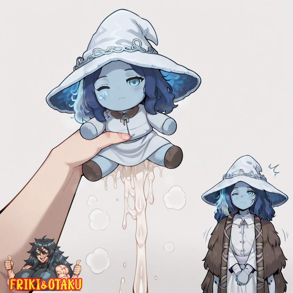 ai generated, cum, cum inside, elden ring, female, friki8otaku, fromsoftware, meme, plushie, plushification, ranni the witch, sparkle doll meme
