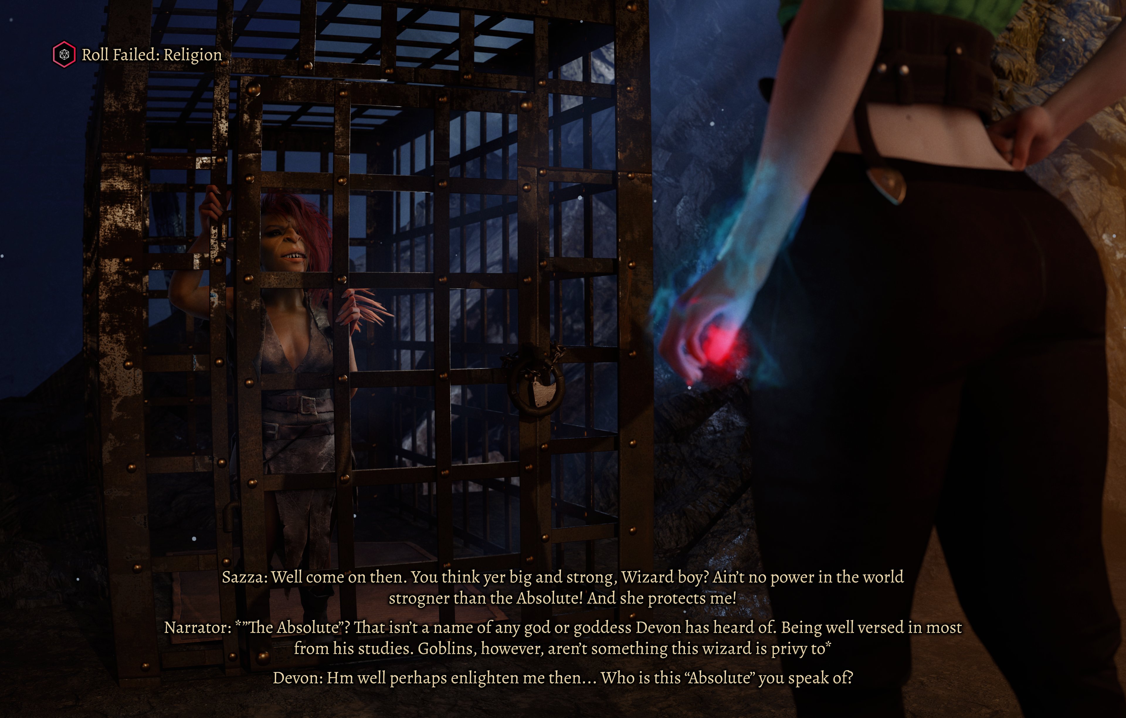 1boy, 1girls, 3d, baldur's gate, baldur's gate 3, breasts, devon (dinoboy555), dinoboy555, dungeons and dragons, female, femboy, goblin, goblin female, green skin, male, monster, monster girl, sazza, shortstack