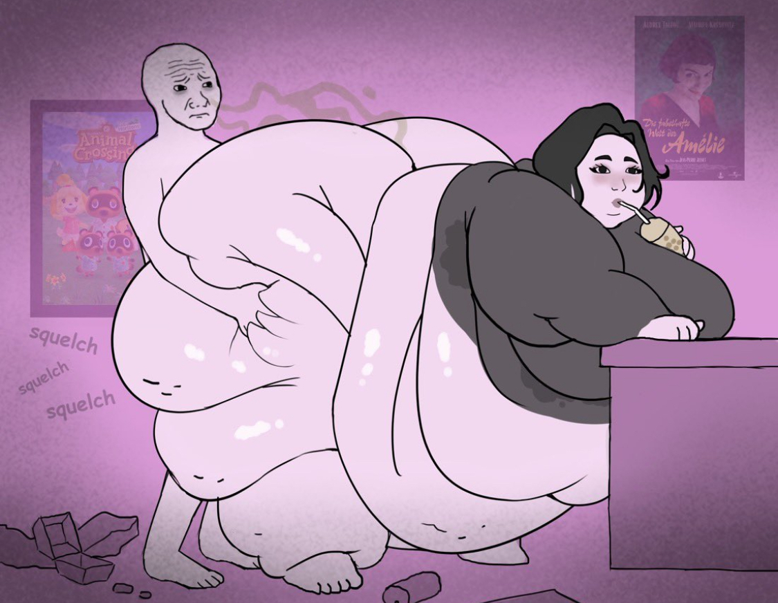 Wojak fat woman sex