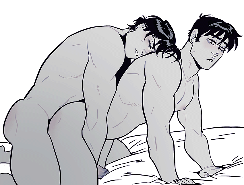 2boys 2d 2d_animation abs adoptive_brothers adoptive_incest all_fours anal anal_sex animated animated_gif batcest batman_(series) biseinen black_hair blush bouncing_bed bouncing_pecs bouncing_penis boy_on_top brother_fucking_brother brother_incest brothers completely_nude deep_penetration dick_grayson dick_grayson/jason_todd dickjay doggystyle dominant_male erection face_on_back fishtre flexing flexing_muscles flushed_face fucked_silly gay gay_anal gay_domination gay_incest gay_male gay_sex gif greyscale grin head_on_another's_shoulder hug_from_behind hung_bottom ikemen inseki jason_todd jason_todd_penetrated large_penis looping_animation male_focus male_nipples male_only male_penetrated male_penetrating_male masculine_bottom masculine_gay masculine_uke monochrome muscular_bottom muscular_male muscular_uke nipples no_sound older_dom_younger_sub older_penetrating_younger on_bed passionate pelvic_thrust pleasure_face pleasured pleasured_face pleasured_male prostate_stimulation sex sex_from_behind shorter_than_10_seconds smile smirk smug smug_expression smug_face smug_grin smug_smile submissive_male thrusting_into_ass toned_ass toned_bottom toned_male torogao yaoi