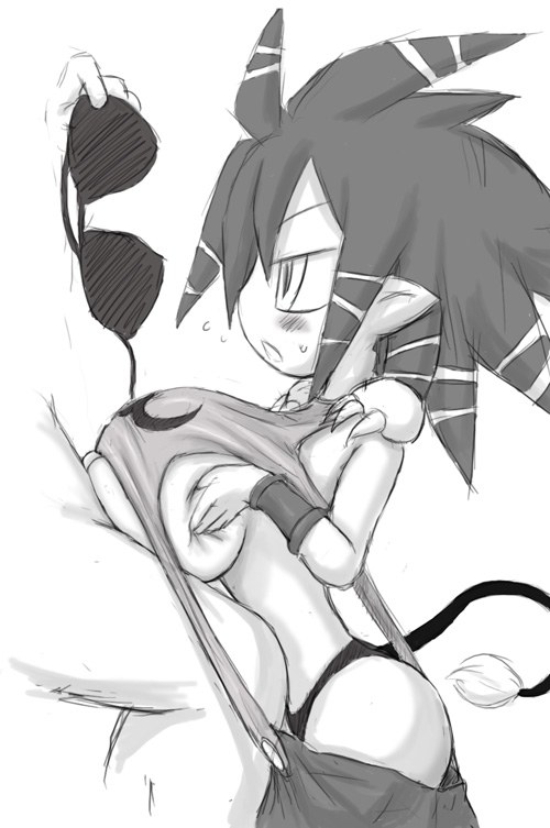 beastmaster_(disgaea) bra clothing disgaea kakuretenai outercourse paizuri panties tagme