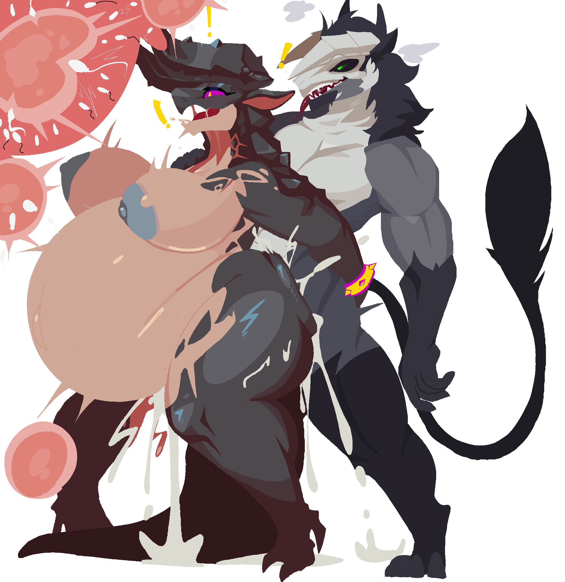 alpha_channel anthro arkveld big_breasts bodily_fluids breasts capcom cum cum_drip cum_inside cum_spurt dorans_flea dragon dripping duo elder_dragon excessive_cum excessive_genital_fluids female female_penetrated genital_fluids green_eyes hi_res huge_breasts impregnation inflation inflation male male/female male_penetrating male_penetrating_female monster_hunter mythological_creature mythological_scalie mythology nergigante overweight overweight_anthro overweight_female ovum penetration pupils purple_eyes scalie sex sharp_teeth simple_background slit_pupils sperm_cell standing standing_sex tail tail_tuft teeth thick_thighs transparent_background tuft