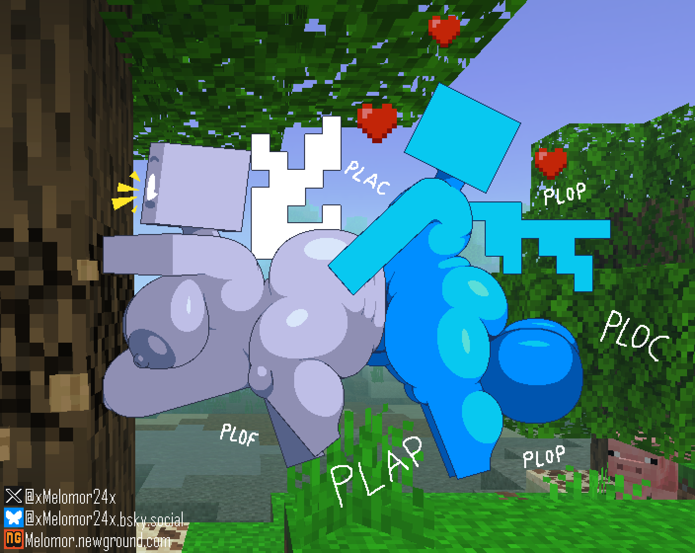 allay_(minecraft) artist_name ass balls big_balls big_breasts big_butt big_penis blue_body blue_skin blue_wings breasts domestic_pig duo female flying genitals grey_body grey_skin huge_balls huge_butt huge_cock humanoid humanoid_genitalia humanoid_penis male mammal melomor microsoft minecraft mojang nude outside penetration penis pig_(minecraft) screencap screencap_background stomach_bulge suid suine sus_(pig) text url vaginal_penetration vein veiny_penis vex_(minecraft) white_wings wings xbox_game_studios
