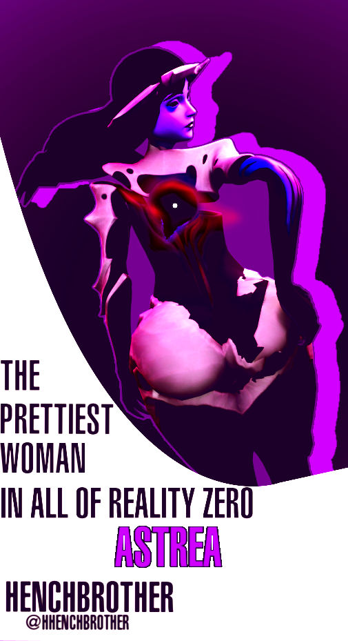 1girls 3d 3d_(artwork) astrea_(fortnite) big_ass big_butt big_hips big_thighs black_eyes black_hair female fortnite fortnite:_battle_royale hand_on_butt henchbrother poster self_upload solo solo_female solo_focus