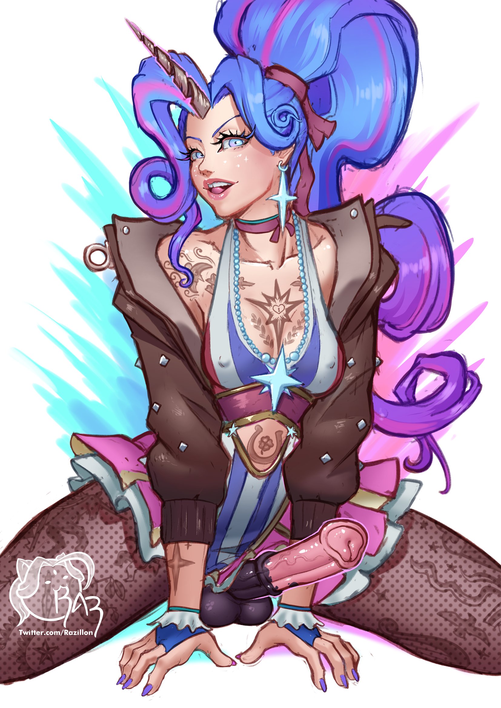 1futa, 2026, 2d, 2d (artwork), balls, celeste (deadlock), deadlock, deadlock (game), froeedo, futa only, futanari, horsecock, horsecock futa, horsecock futanari, newhalf, penis, razillon, solo, solo futa, transfem, transgender, valve, video game character