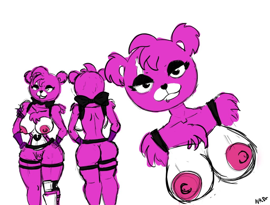 bear breasts cuddle_team_leader female fortnite furry notarealdoctor sketch tagme