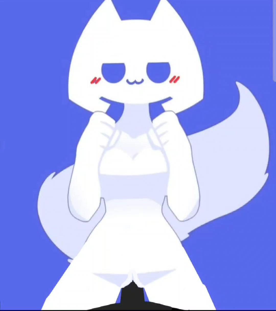 cat ears, cat girl, catgirl, clyde (discord), cute, discord, discord (app), female, female on top, male, male pov, pussy, vaginal penetration