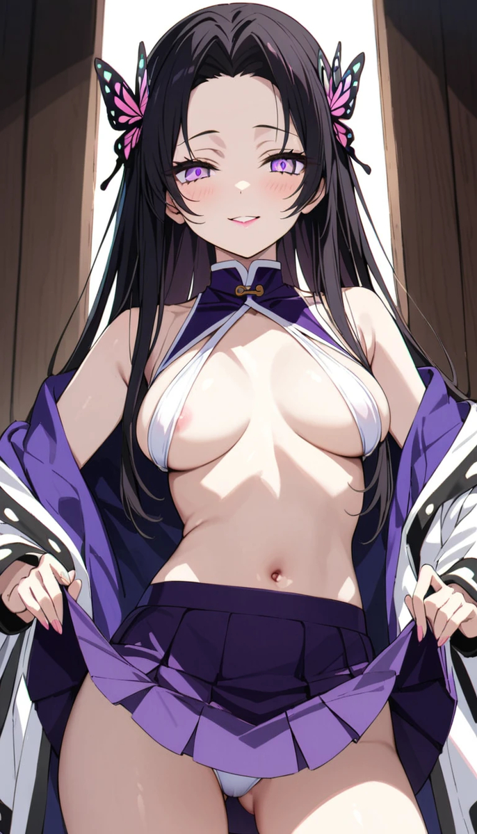 ai generated, demon slayer, female, kimetsu no yaiba, kochou kanae, tagme