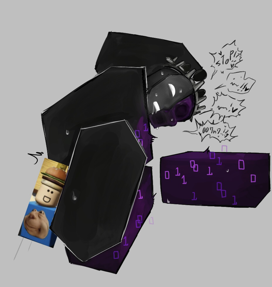 007n7, 007n7 (forsaken), 2boys, blocky body, censor bar, censored, drool, forsaken (roblox), heavily censored, male, noli (forsaken), roblox, roblox game, roblox myth, robloxian, sweat, tagme, tagme (artist), yaoi