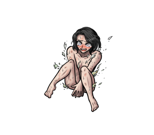 black_hair blush bruised covering_crotch damaged danganronpa danganronpa_another fanganronpa grey_eyes lilac_eyes male_only naked no_clothes no_visible_genitalia official_art sdra2 short_hair super_danganronpa_another_2 yomiuri_nikei young