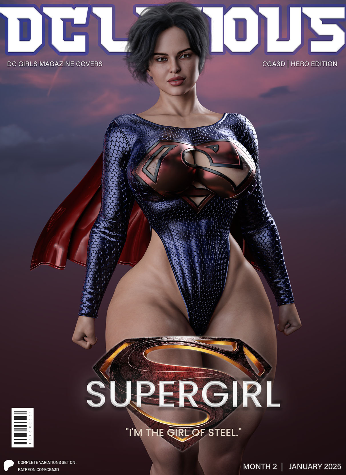 1girls 3d abs alien alien_girl alien_humanoid ass big_ass big_breasts black_hair blue_eyes breasts bubble_ass bubble_butt cameltoe cape cga3d curvaceous curvy curvy_female curvy_figure cute dc dc_comics dc_extended_universe dceu erotichris female female_only huge_breasts kara_danvers kara_zor-el kryptonian large_breasts magazine magazine_cover pawg pleasure_face sasha_calle seductive solo supergirl supergirl_(dceu) supergirl_(sasha_calle) superman_(series) the_flash_(2023) thick thick_ass thick_thighs voluptuous voluptuous_female wide_hips