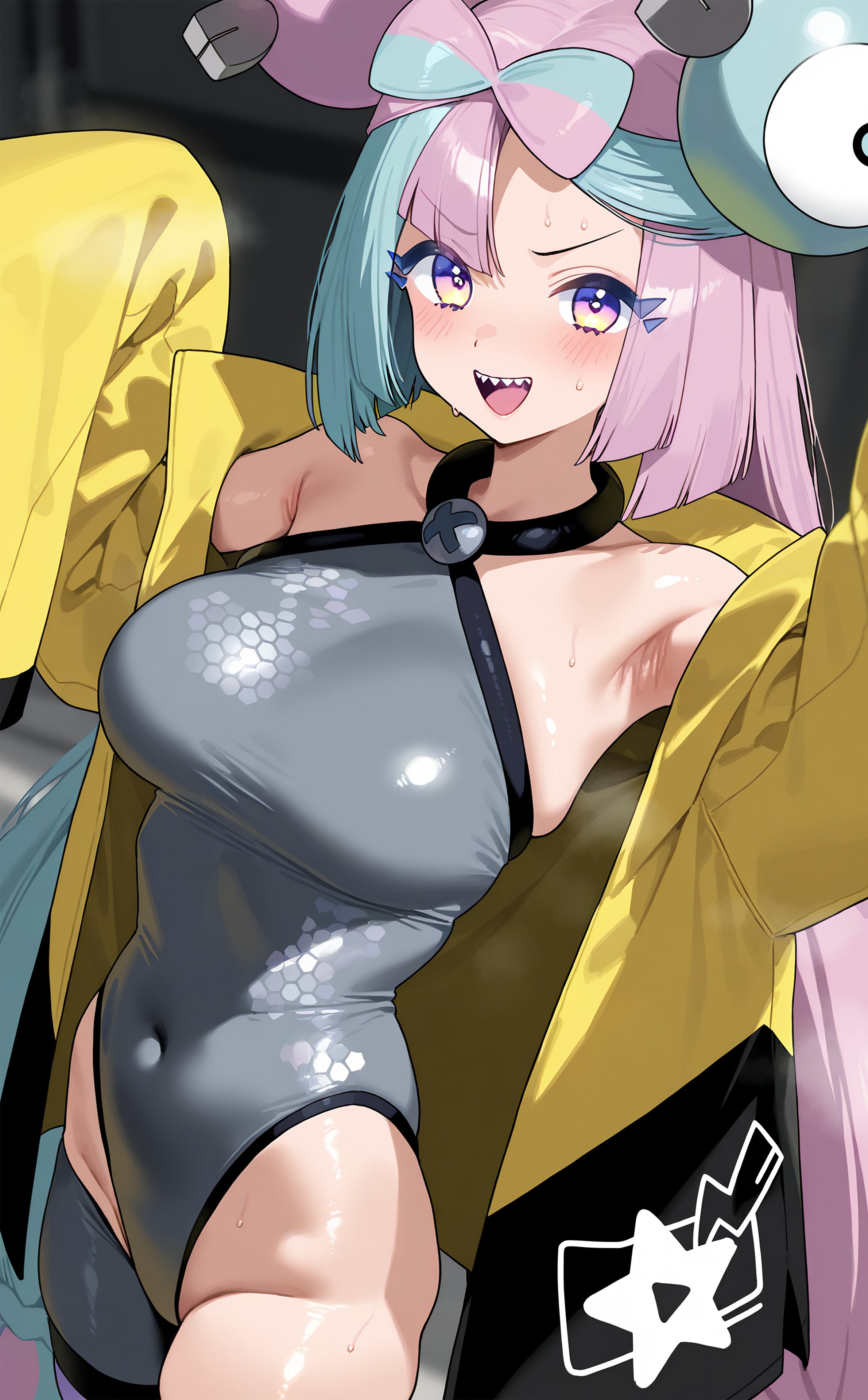 ai generated, armpits, female, iono (pokemon), kenken2022257, pantyhose, pokemon