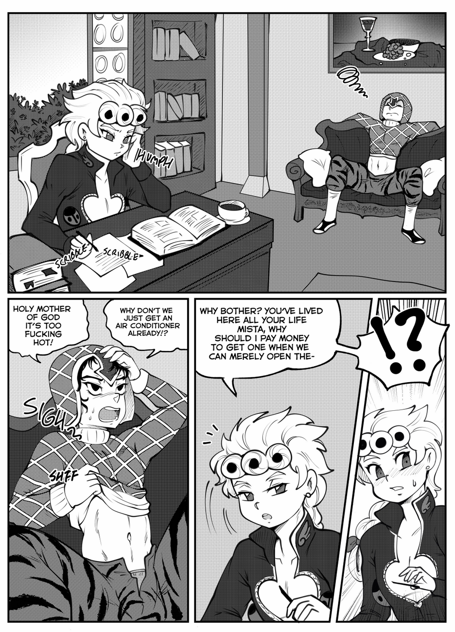 comic drcockula english_text gay giorno_giovanna guido_mista jojo's_bizarre_adventure source_request vento_aureo yaoi