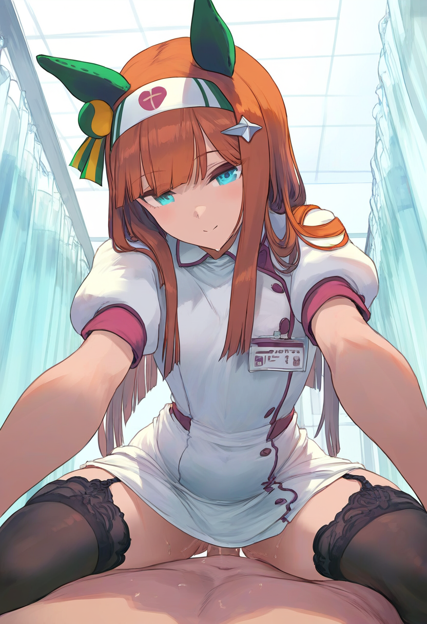 1girls ai_generated animal_ears anthropomorphization artist_request eyes female hair legs silence_suzuka_(umamusume) skin tagme umamusume umamusume_pretty_derby young