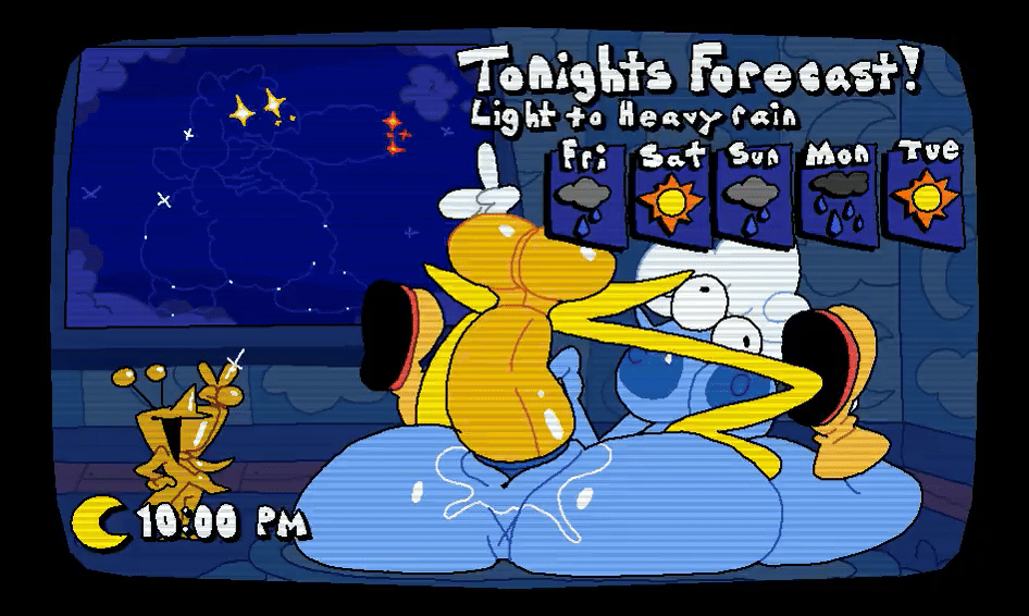 animated areola ass balancedfox balls big_balls big_breasts big_butt big_penis blue_body bodily_fluids boots boots_only breasts clothing darkner deltarune elemental_creature elemental_humanoid elnina_(deltarune) female footwear footwear_only from_front_position genital_fluids genitals humanoid male male/female mammal mating_press mostly_nude news news_report penetration penis ralsei ralsei_smoking_blunt sex shoes short_playtime superiorfox the_original_starwalker undertale_(series) vaginal_fluids vaginal_penetration weather_report yellow_body