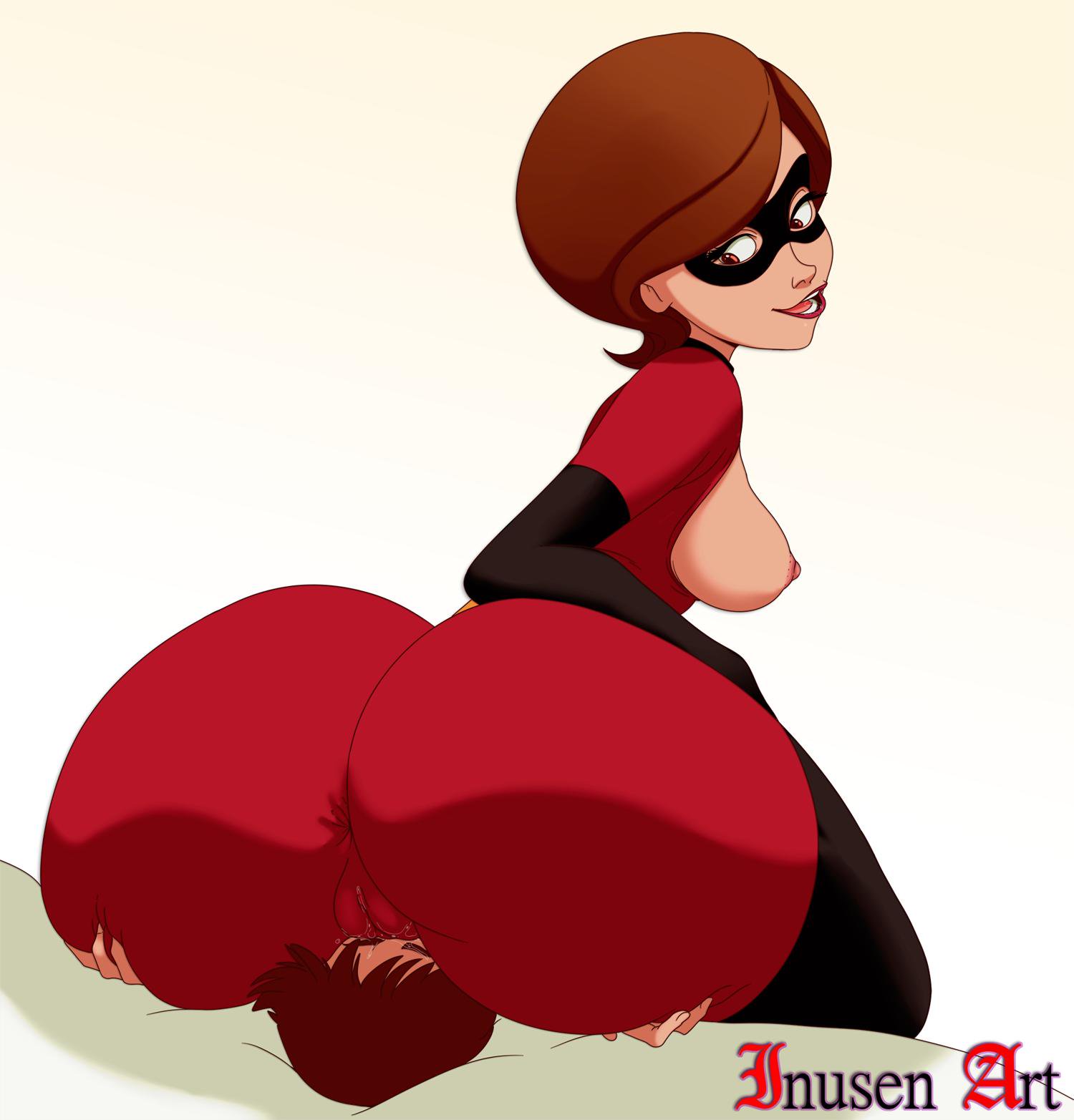 anus, armwear, ass, ass dough, ass focus, ass grab, ass shot, ass smothering, ass squeeze, big ass, big breasts, breasts, brown eyes, brown hair, butt focus, butt grab, butt shot, cameltoe, clothing, clothing skin, deep skin, disney, elastigirl, exposed, eyewear, facesitting, fat ass, female, female on top, footwear, gigantic ass, handwear, helen parr, hips, huge ass, huge breasts, hyper ass, inusen, large ass, large penis, legwear, lips, lipstick, looking back, male, mask, milf, penis, pixar, pussy, short hair, smothering, straight hair, suit, superheroine, the incredibles, thick, thick ass, thick thighs, thighhighs, thighs, tight clothing, white background, wide hips, yellow background