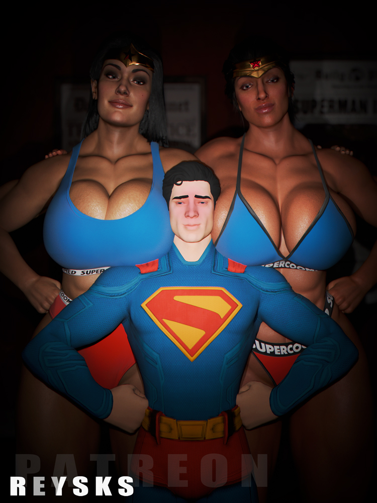 1boy 2girls 3d alien alien_boy alien_humanoid amazon big_ass big_breasts big_thighs bigger_female breasts bust busty chest clark_kent curvaceous curvy curvy_figure david_corenswet dc dc_comics dcu diana_prince digital_media_(artwork) female giantess height_difference hips hourglass_figure huge_ass huge_breasts huge_thighs injustice_2 justice_league kal-el large_ass large_breasts large_thighs larger_female legs light-skinned_female light-skinned_male light_skin macro macro_female male male/female mature mature_female mature_male muscular muscular_female rysketches shorter_male size_difference slim_waist smaller_male straight suicide_squad:_kill_the_justice_league superman superman_(2025) superman_(clark_kent) superman_(series) tall_female taller_female taller_girl themysciran thick thick_hips thick_legs thick_thighs thighs voluptuous waist wide_hips wide_thighs wonder_woman wonder_woman_(injustice) wonder_woman_(series) wonder_woman_(suicide_squad_game)