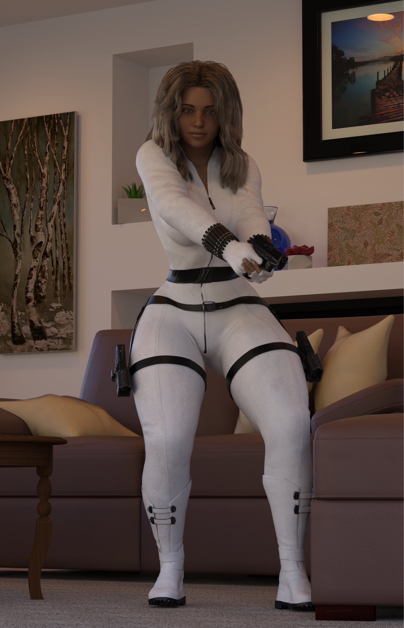 1girls 3d big_ass big_breasts big_thighs black_widow_(cosplay) breasts cosplay curvaceous curvy curvy_figure female hips huge_ass huge_breasts huge_thighs kate_fisher kate_fisher_(artist) large_ass large_breasts large_thighs light-skinned_female light_skin mature mature_female slim_waist thick thick_hips thick_legs thick_thighs thighs voluptuous waist wide_hips wide_thighs