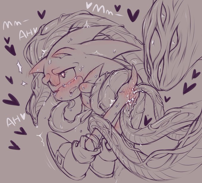 cuntboy, cuntboy/male, doom morph shadow, furry, gay, griffen74013073, intersex, male, monster, pussy, shadow the hedgehog, sonic (series), sonic the hedgehog, tentacle, tentacle sex, vaginal penetration, yaoi
