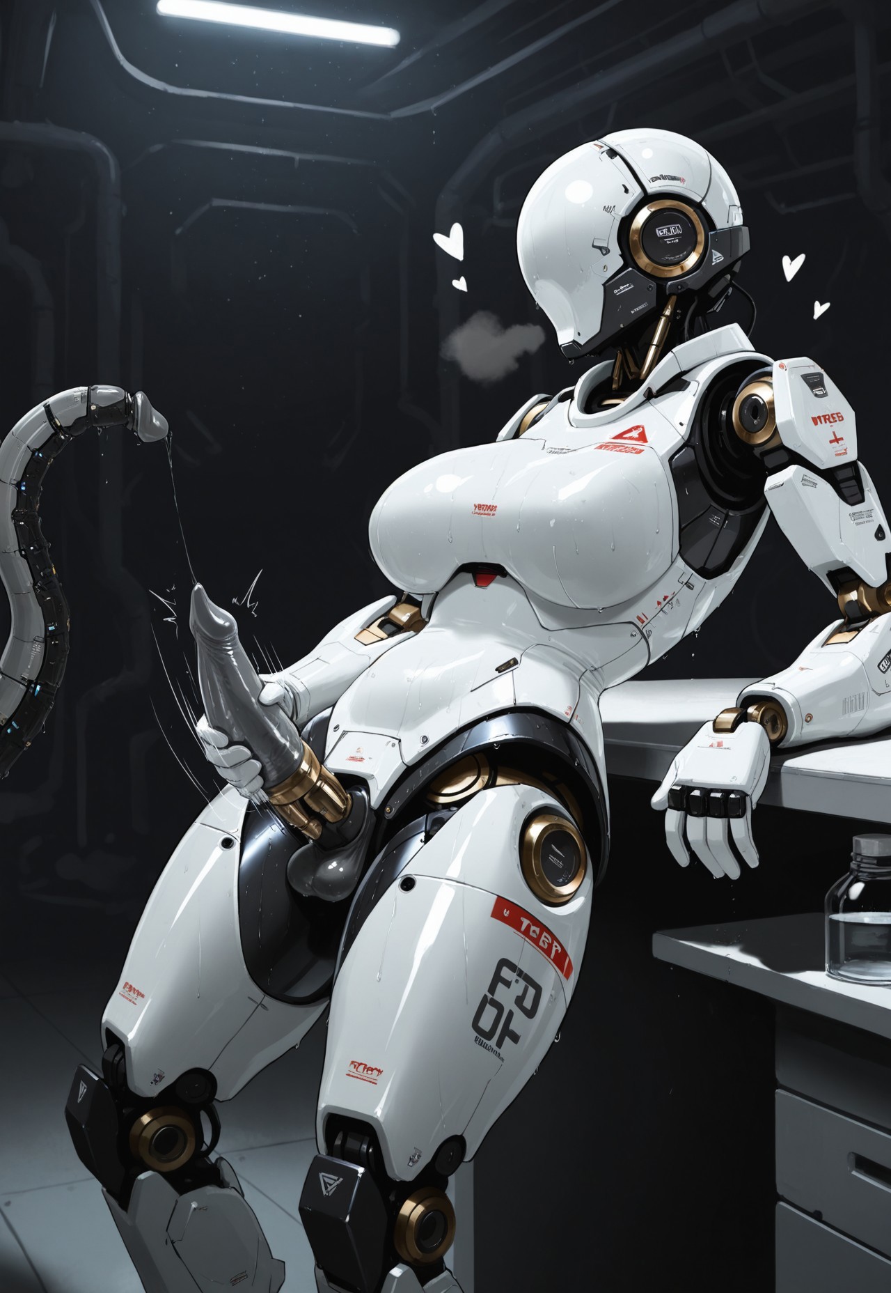 ai generated, android, ass, balls, big ass, big breasts, big penis, breasts, civitai, cum, cum string, female, futa focus, futa masturbation, futa only, futanari, ihatethemic, imminent sex, intersex, jerking, jerking off, jerkingoff, large ass, large breasts, leaning back, masturbation, original, original character, original characters, penis, robot, robot girl, robot humanoid, robot joints, robot penis, robotic, sitting, solo, solo focus, solo futa, standing, tagme, tentacle, testicles, thick ass, thick thighs, visible breath, wide hips