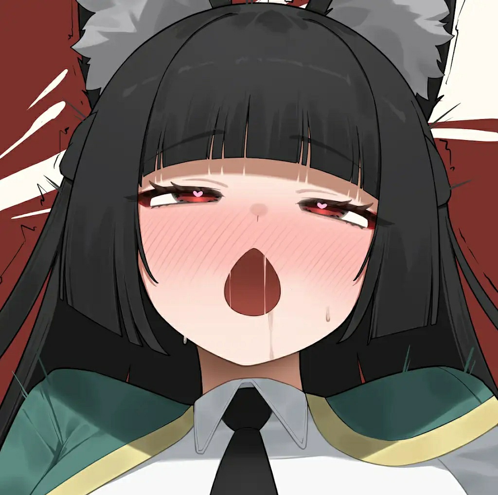 animal ears, chestnut mouth, female, flasso, fox ears, hollow special operations section 6, hoshimi miyabi, implied creampie, implied sex, long hair, open mouth, zenless zone zero