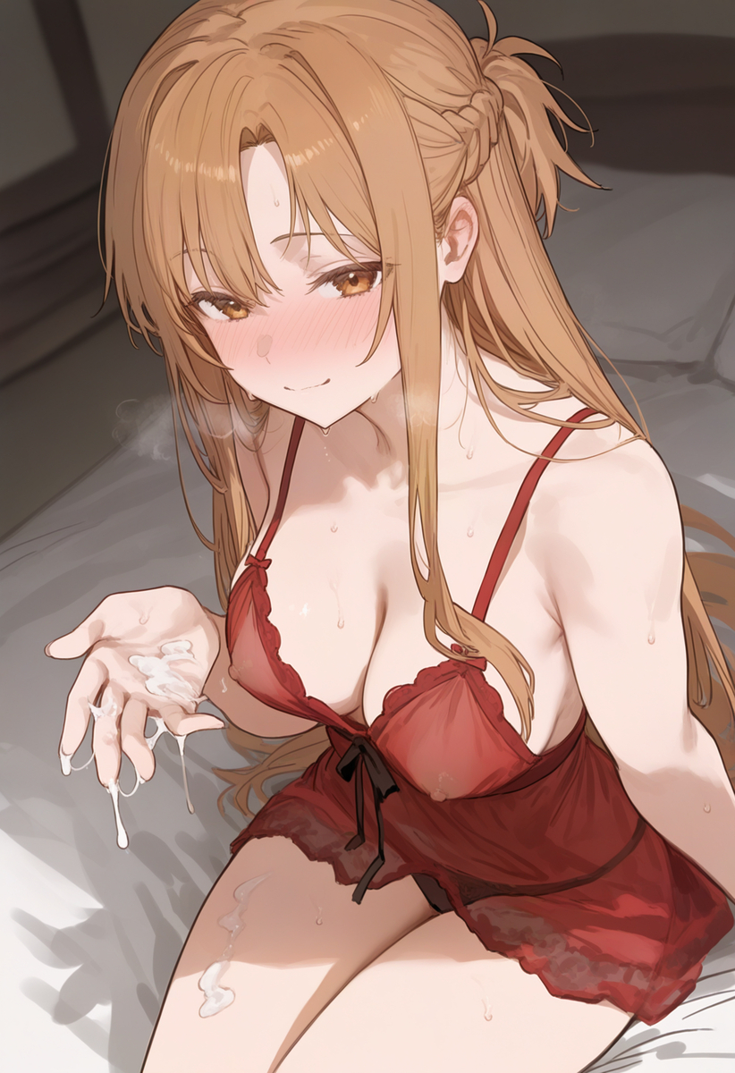 ai generated, cheating, cheating female, cheating girlfriend, netorare, ntr, sword art online, tagme, yuuki asuna