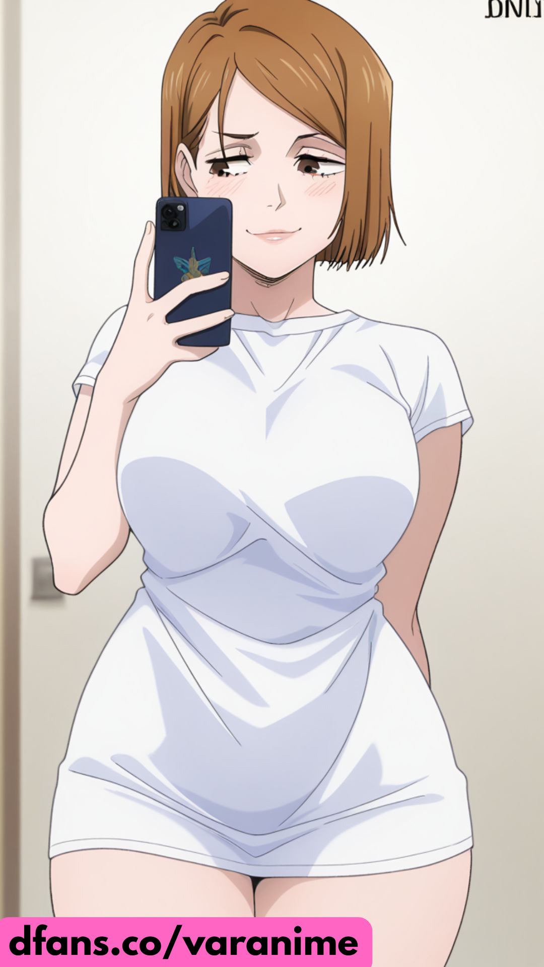 1girls, ai generated, clothed, female, female only, hourglass figure, kugisaki nobara, nobara kugisaki, sexy clothing, sexy pose, short hair, solo