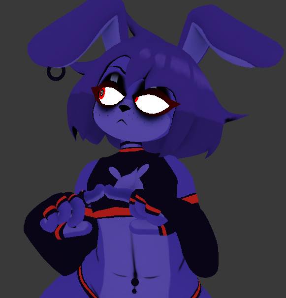 big_ass bonfie bonfie_(cryptia) bonfie_(cryptiacurves) bonnie_(cally3d) bonnie_(fnaf) bulge cryptiacurves femboy fredina's_nightclub playtime_bonnie shy stockings