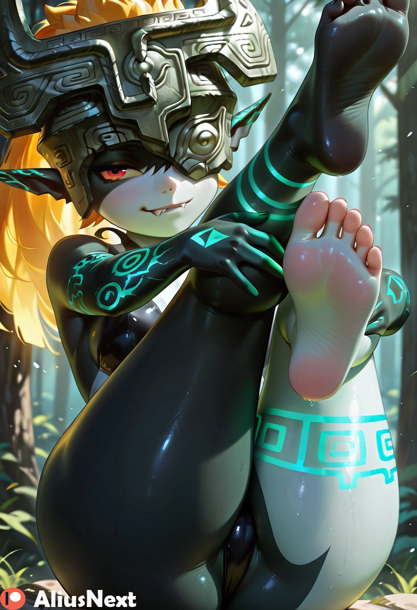 1girls ai_generated aliusnext big_ass big_breasts breasts breasts dark-skinned_female dark_skin feet female foot_fetish huge_ass imp midna patreon small_breasts smaller_female soles sweat sweatdrop sweating sweaty sweaty_body sweaty_breasts the_legend_of_zelda thick thick_ass thick_hips thick_legs thick_lips thick_thighs toes