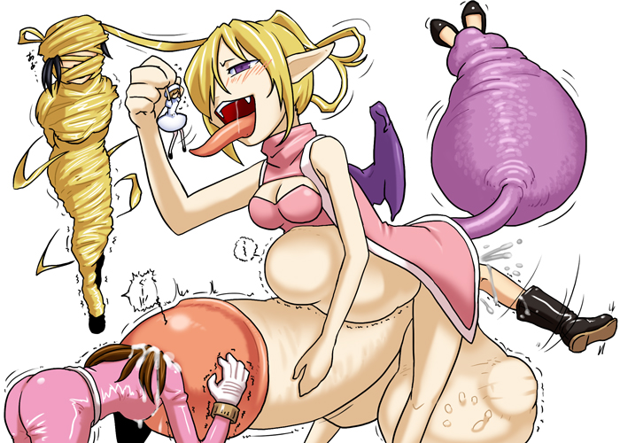 10s 1futa 2012 5girls anal_vore balls belly belly_bulge big_belly blonde_hair breasts clothed clothing cock_vore demon demon_girl demoness erection female female_prey fully_clothed futa_on_female futadom futanari futanari_pred hair_vore human hyper_balls hyper_penis isutasshu@bangohan larger_futanari light-skinned_female light-skinned_futanari light_skin long_hair mini_giantess monster_girl mostly_nude multiple_prey open_mouth oral_vore partially_clothed penis size_difference smaller_female succubus tail tail_vore tongue tongue_out vore