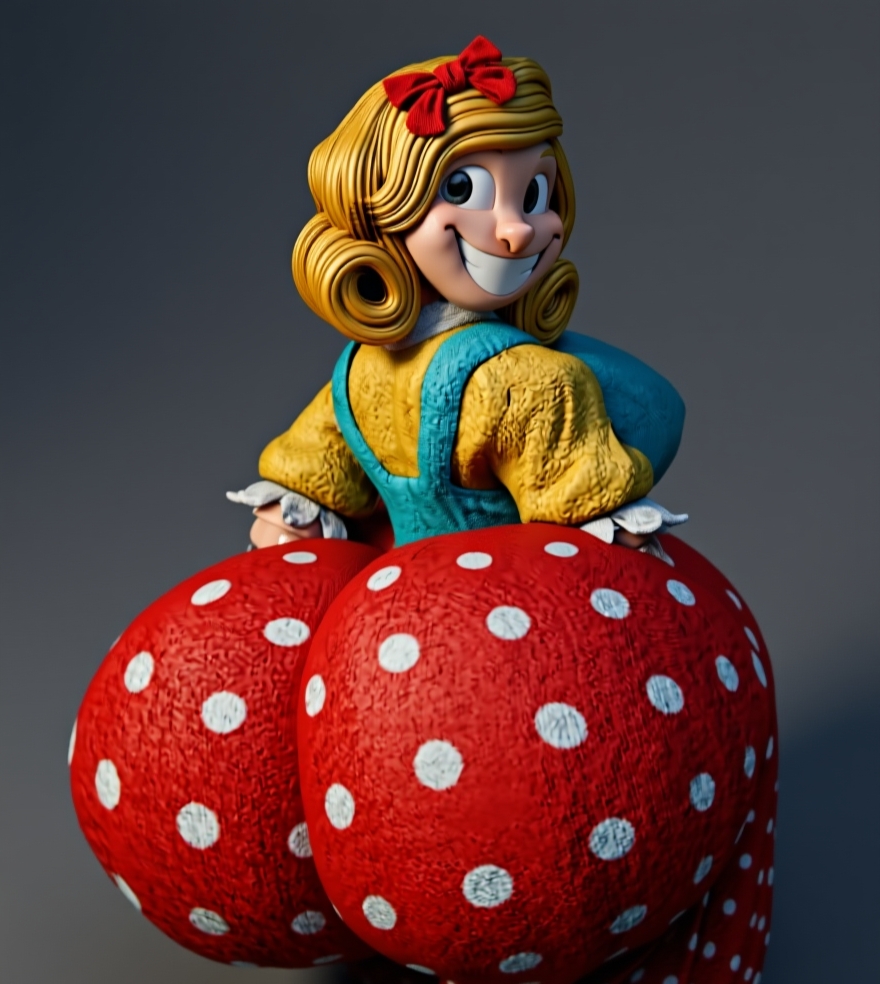 1girls, 2025, 3d, 3d model, ai generated, ass, ass bigger than body, ass bigger than head, ass bigger than torso, back, back view, background, big ass, big butt, big thighs, blue, body, character, clothed, clothed female, clothes, clothing, edit, edited, eye, eyes, face, female, female only, head, huge, huge ass, huge butt, hyper, hyper ass, hyper butt, image, looking at viewer, looking back, looking back at viewer, looking pleasured, miss delight, original, original character, original characters, pants, poppy playtime, poppy playtime (chapter 3), pose, red, red pants, shirt, skin, smile, smiling at viewer, sonkid450, tagme, teacher, thick thighs, thighs, upload, white, yellow, yellow hair
