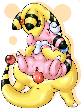 ampharos box_xod breasts color cum female feral flaaffy front_view insertion kurobedamu male nintendo nipples nude penis pokemon pokemon_(species) sex straight tagme vulva year_request