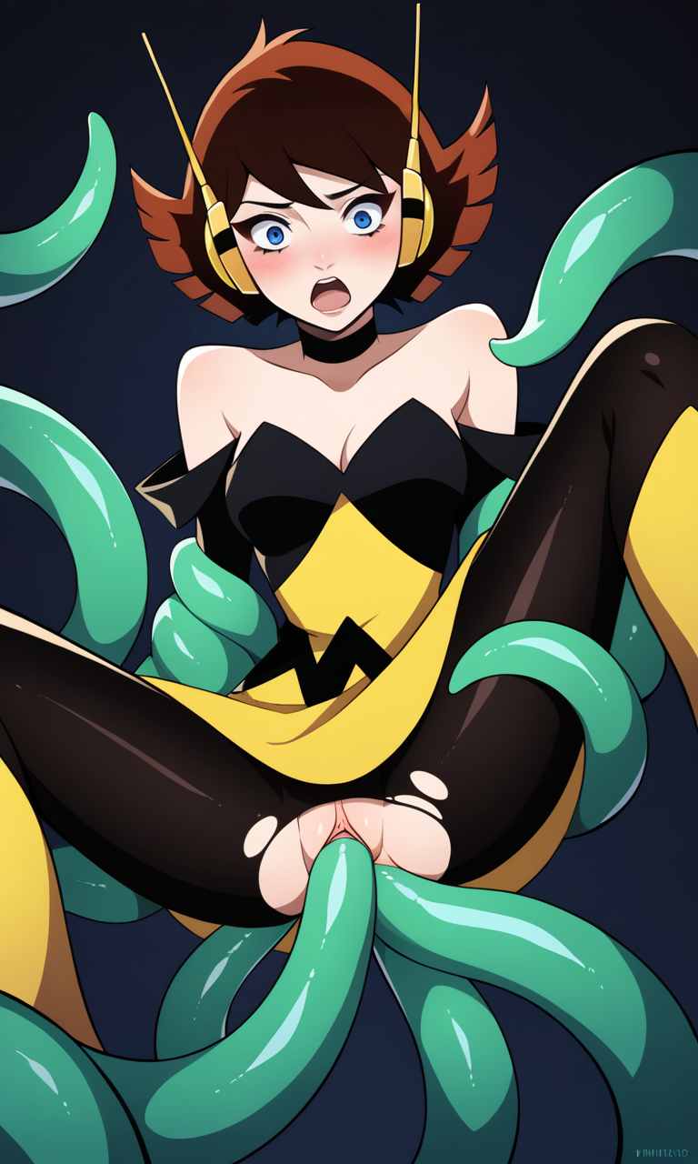 1girls ai_generated anal anal_sex anal_sex blue_eyes blush brown_hair clothed_female double_penetration female interspecies janet_van_dyne marvel marvel_comics ndsilver059 restrained restrained_by_tentacles rough_sex shocked shocked_expression short_hair spread_legs stuffed tagme tentacle tentacle tentacle_rape tentacle_sex the_avengers:_earth&#039;s_mightiest_heroes torn_clothes torn_clothing unwanted_sex vagina vaginal_penetration vaginal_sex wasp_(earth&#039;s_mightiest_heroes) wasp_(marvel)