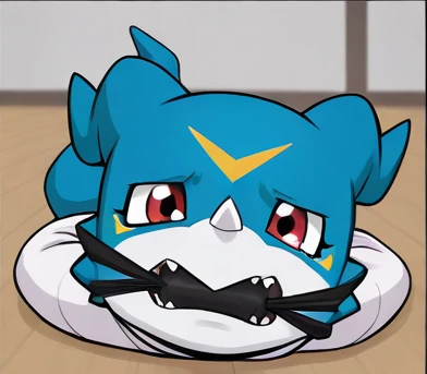 ai_generated digimon karate martial_arts_uniform rape veemon