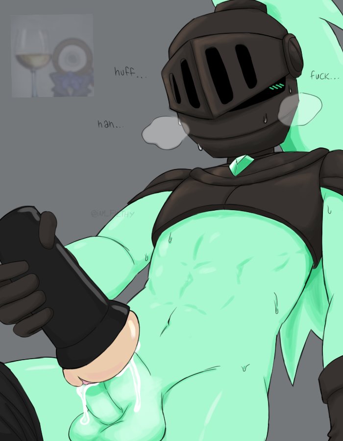 1boy, 1male, abs, big pecs, big penis, blush, blush lines, cock, cum, cum drip, cum on penis, cumming, cumshot, cute male, dandy's world, dandys world, dick, erection, fleshlight, helmet, holding object, horny, male, male focus, male only, masturbation, moaning, muscular, muscular male, pecs, penis, pipnecro, pleasure face, solo, solo focus, soulvester, stimulation