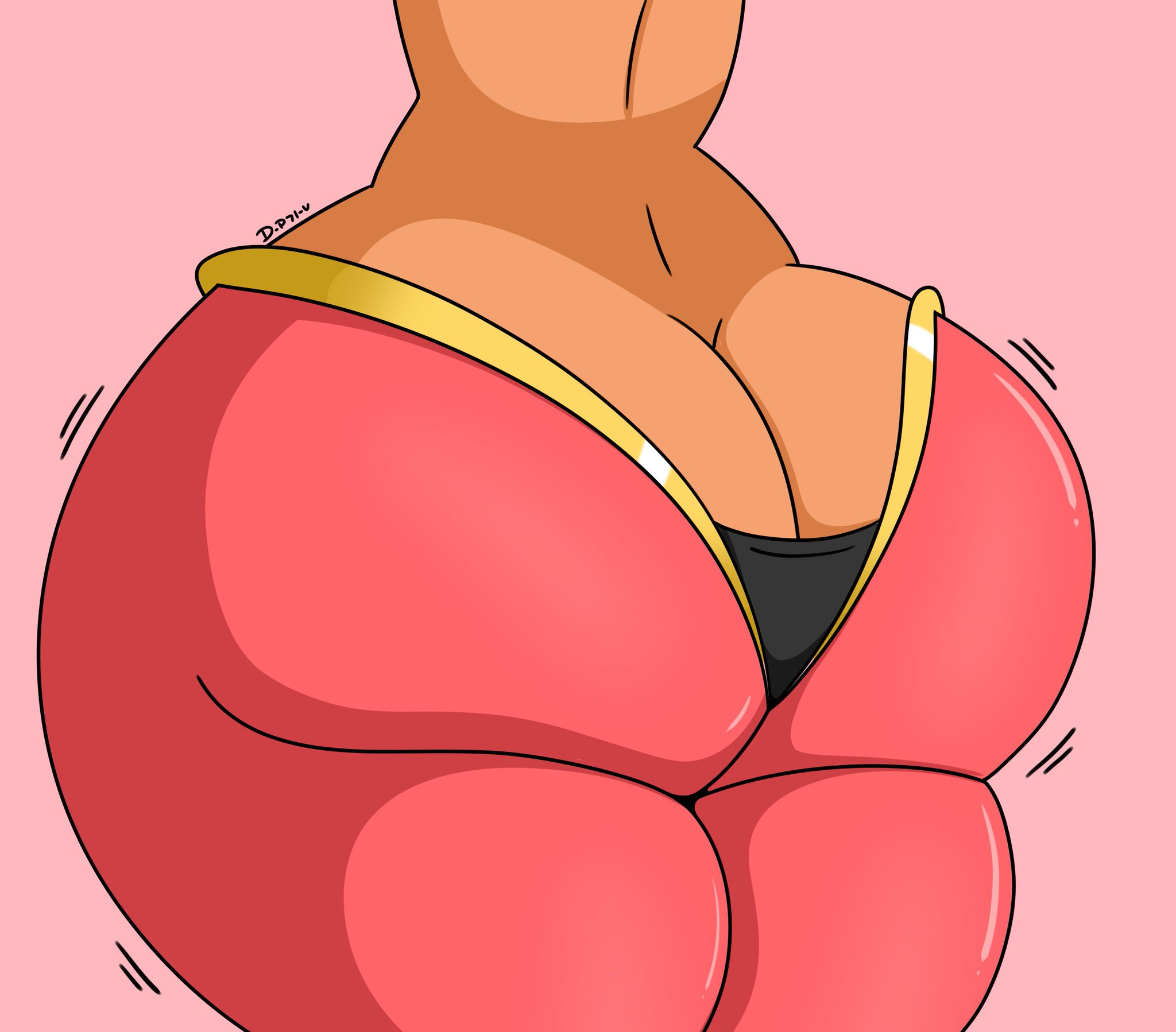 ass, ass cleavage, ass crack, belly dancer, big ass, big butt, bottom heavy, bottomwear, bubble ass, bubble butt, butt crack, curvy, daisy-pink71, dark skin, dark-skinned female, enormous ass, fat ass, fat butt, female, female only, gigantic ass, huge ass, huge butt, large ass, large butt, plump, shantae, shantae (character), smooth skin, thick ass, thick thighs, thin, thin waist, tight, tight clothing, wide hips