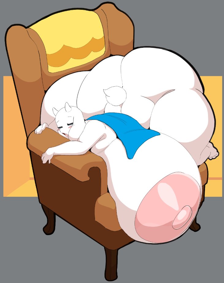 1girls, angstrom, anthro, areolae, ass, ass bigger than head, ass bigger than torso, big ass, big breasts, breasts, bubble butt, busty, caprine, couch, deltarune, eyes closed, face down ass up, fat ass, female, female only, furry, furry only, gluteal fold, goat, huge ass, huge breasts, hyper, hyper breasts, large ass, large breasts, massive areolae, massive ass, massive breasts, milf, mother, nipples, no panties, nude, nude female, sleeping, solo, tail, thick ass, thick thighs, thunder thighs, top heavy, top-down bottom-up, toriel, undertale, undertale (series), wide hips