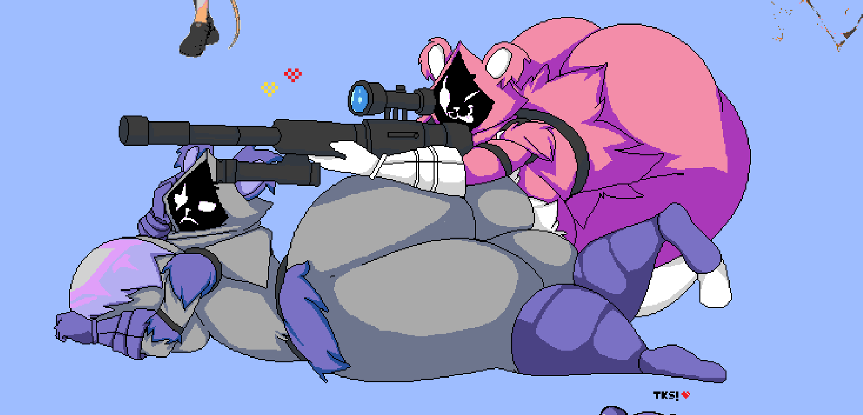 epic games, fortnite, large ass, pixel art, raven team leader, raven team leader (cuddly), wplace