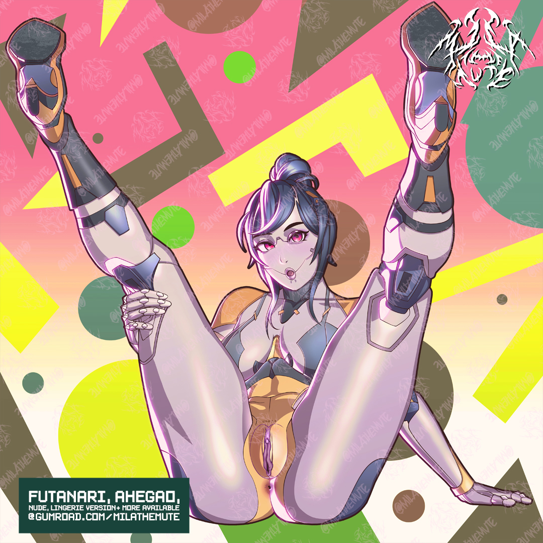 1girls, anus, ass, breasts, female, fortnite, high heels, legs up, mila the mute, patreon, pussy, tagme, text, tsuki (fortnite), url, watermark