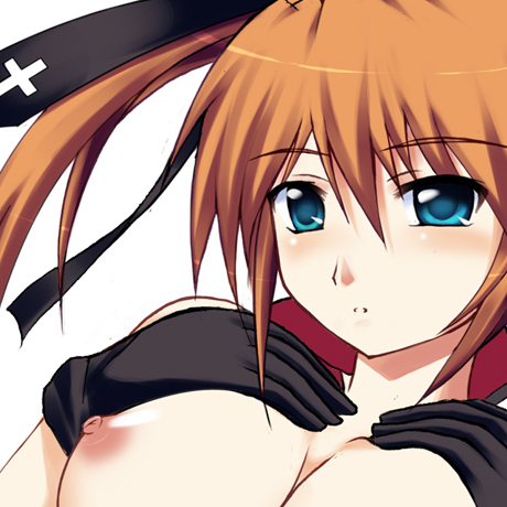 1girls breasts female kuronezumi lowres lyrical_nanoha mahou_shoujo_lyrical_nanoha mahou_shoujo_lyrical_nanoha_strikers solo teana_lanster