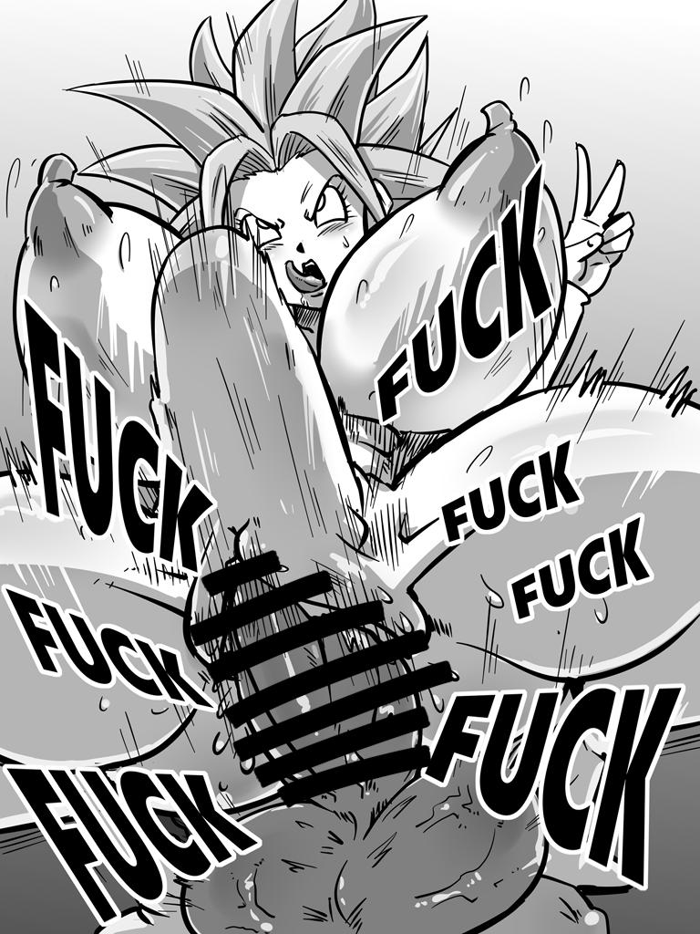 1boy, 1girls, ahe gao, alternate breast size, bar censor, big breasts, big penis, breasts, censor bar, censored, dragon ball, dragon ball super, female, fusion, huge breasts, kefla, krillin, kuririn, large breasts, legendary super saiyan, male, nipples, penis, rickert kai, saiyan, sex, spiky hair, stomach bulge, straight, super saiyan, super saiyan 2, tongue, tongue out, universe 6 saiyan/universe 7 human