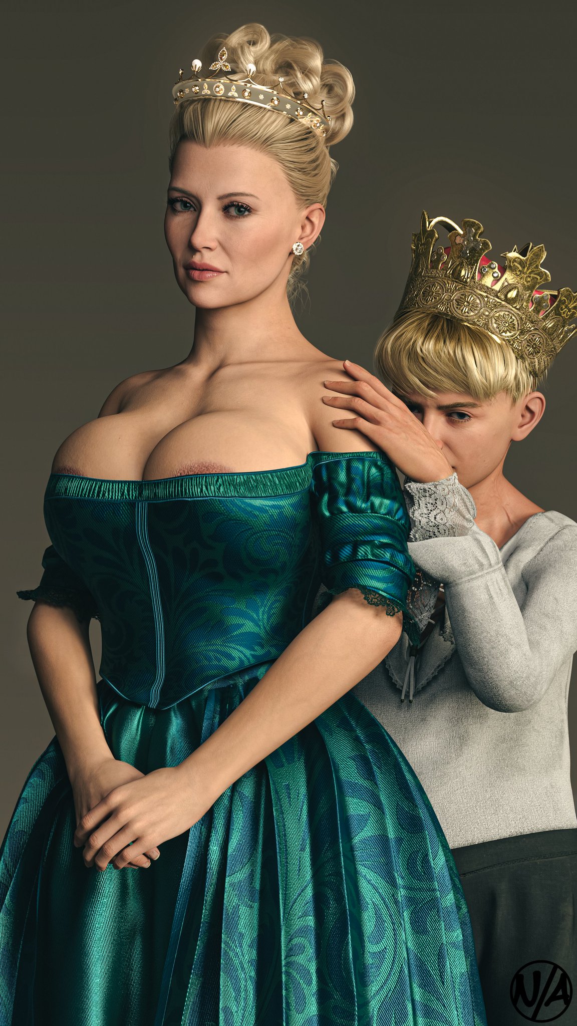 1boy, 1boy1girl, 1girls, 3d, big ass, big breasts, big thighs, breasts, conjugal slavery, curvaceous, curvy, curvy figure, female, hips, huge ass, huge breasts, huge thighs, incest, large ass, large breasts, large thighs, light skin, light-skinned female, light-skinned male, male, male/female, mature, mature female, milf, mother, mother and son, notavailablexxx, older female, prince, queen, royalty, slim waist, straight, thick, thick hips, thick legs, thick thighs, thighs, voluptuous, waist, wide hips, younger male